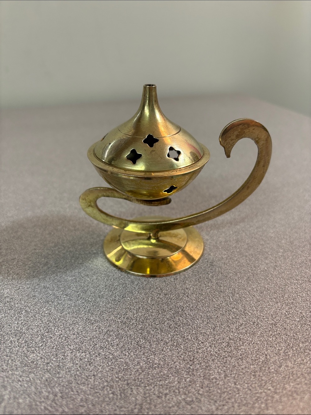Vintage Brass Decorative Incense Burner